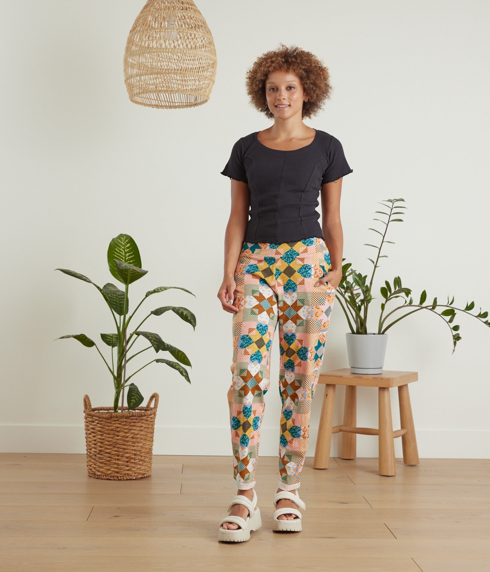 Sequoia Pant - Star Quilt