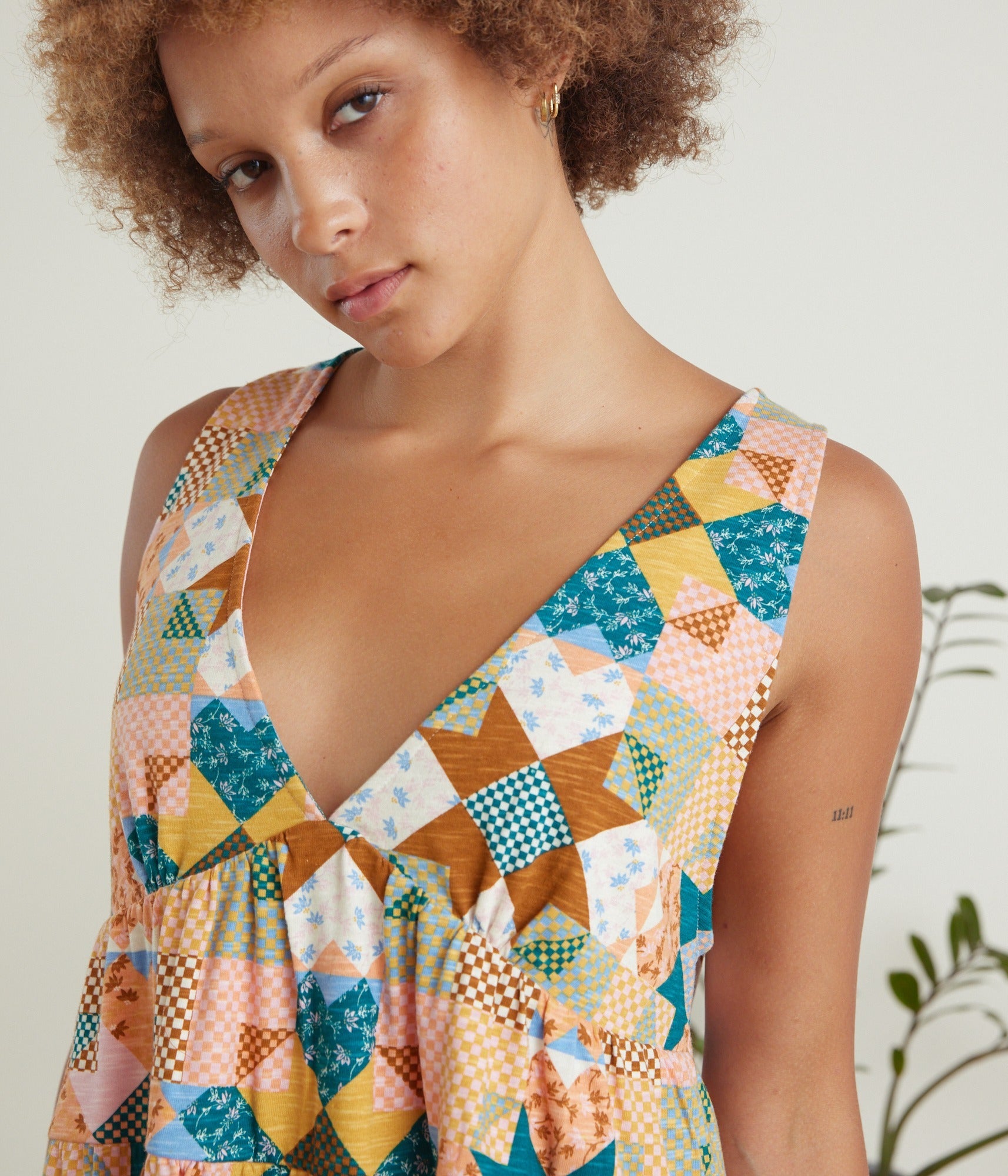 Evelyn Dress - Star Quilt