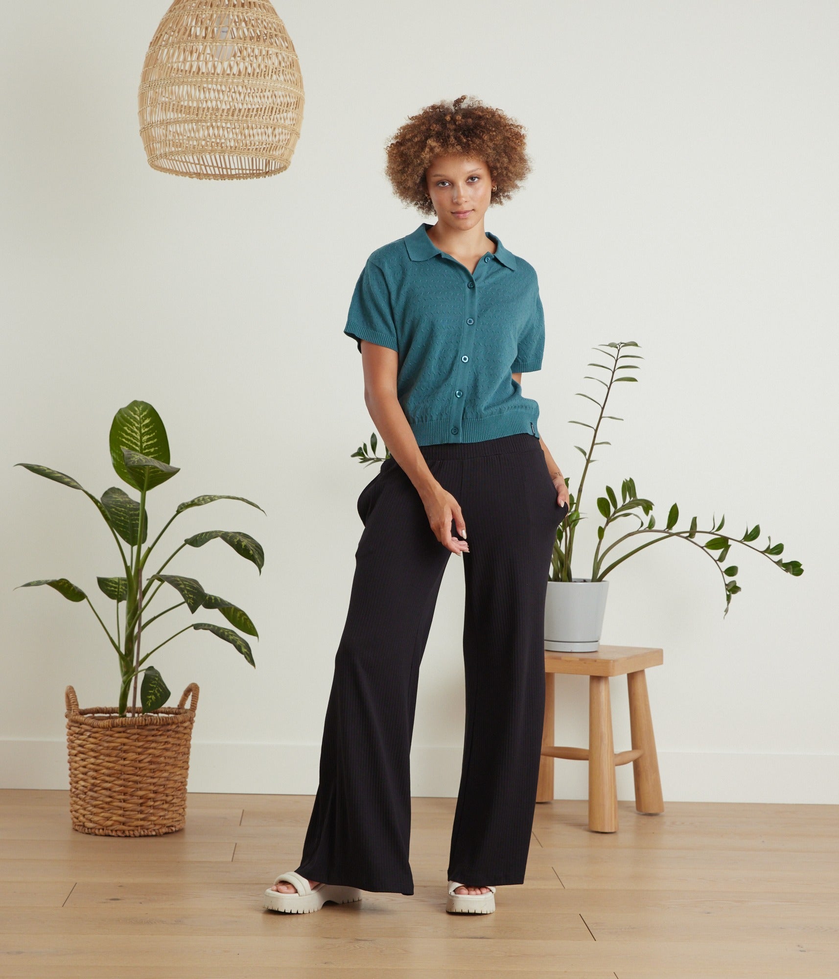 Antigua Knit Top - Marine