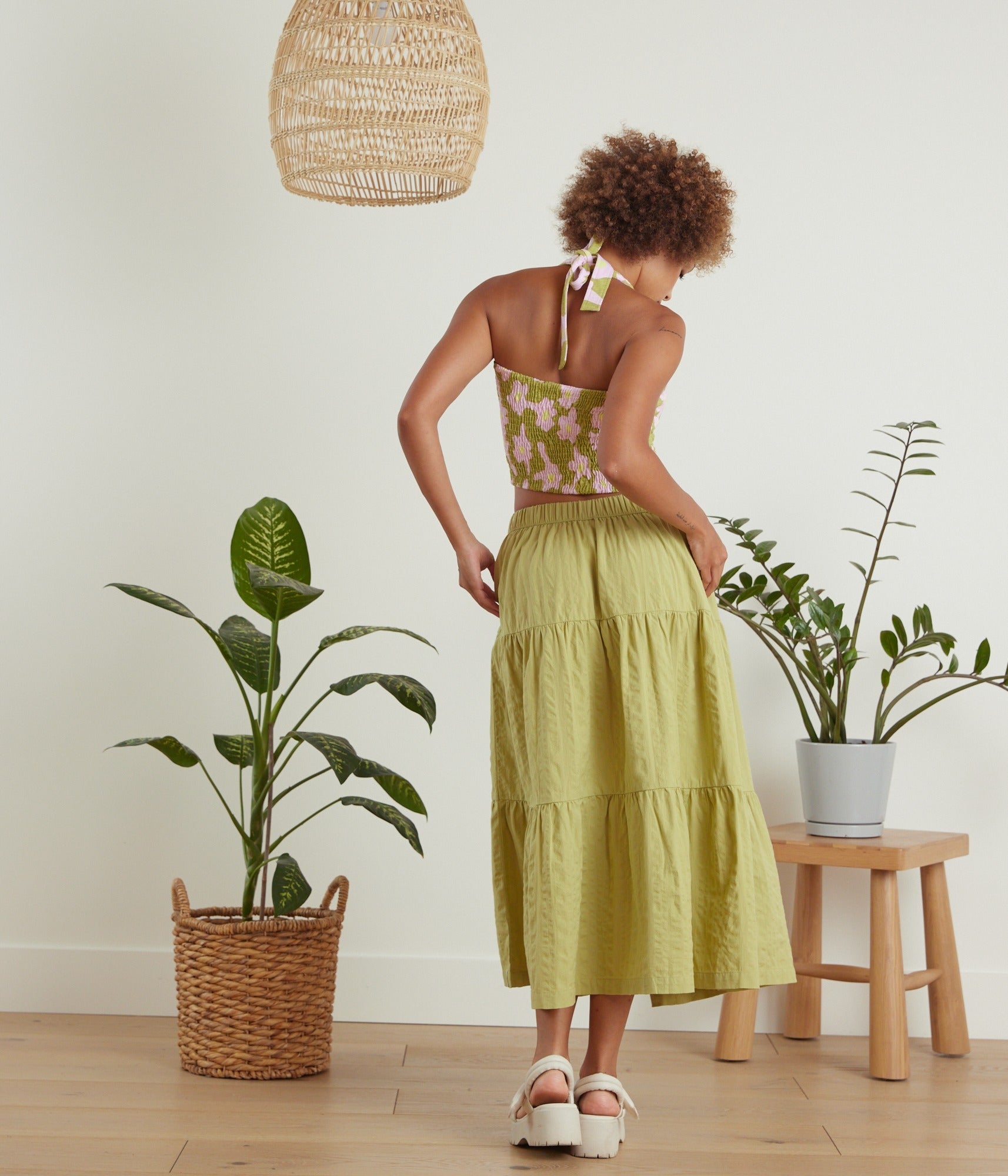 Haylea Skirt - Matcha