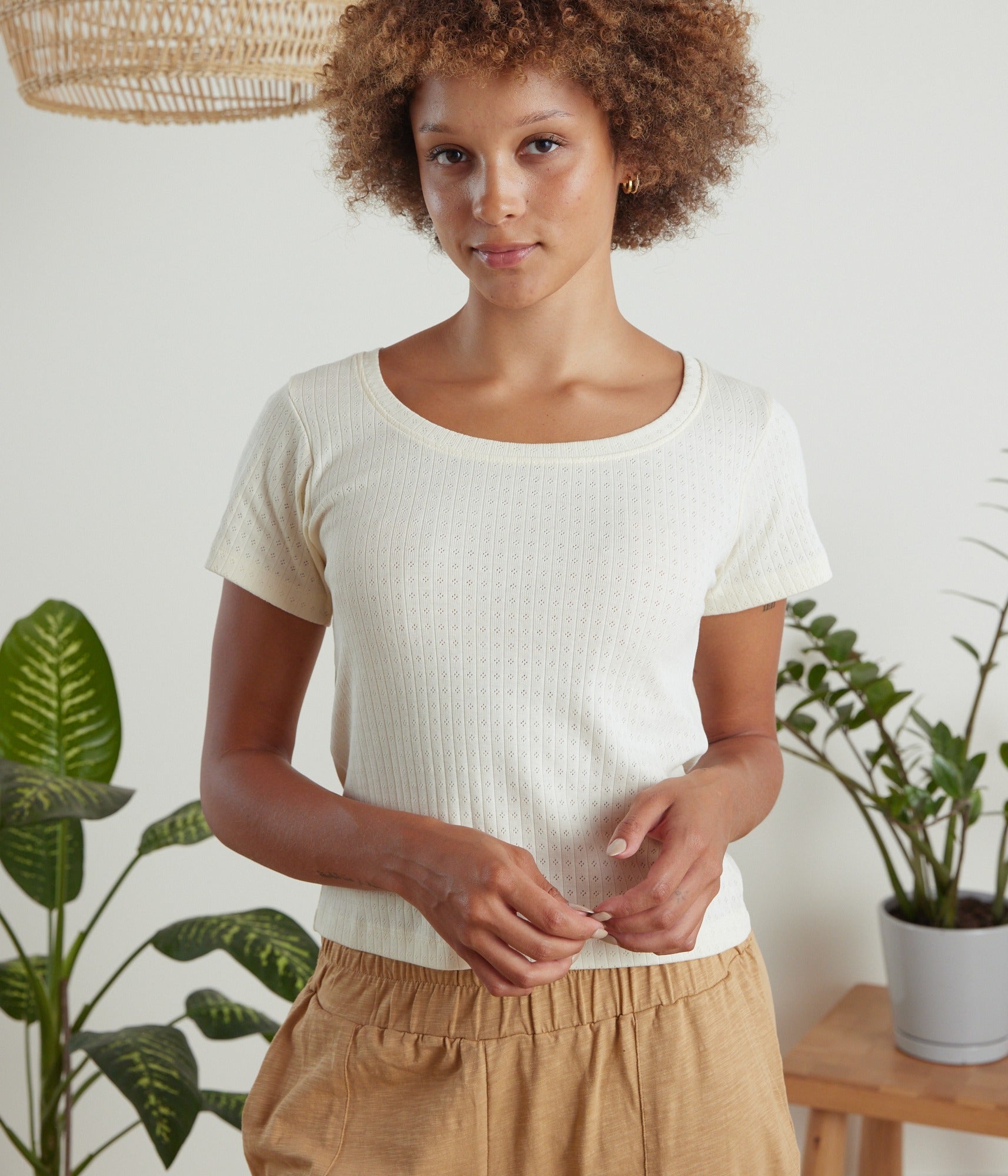 Kirby Tee - Pearl